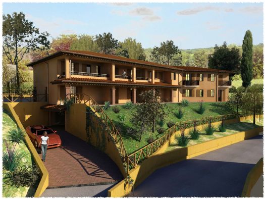 Trilocale in nuova costruzione in zona Castel Rigone a Passignano Sul Trasimeno