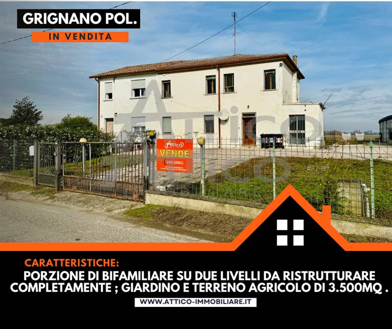 Casa singola in Via Dosso Faiti 23 in zona Grignano Polesine a Rovigo
